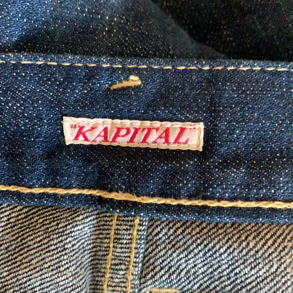 Kapital dropped crutch, cinch back denim - Picture 9 of 12